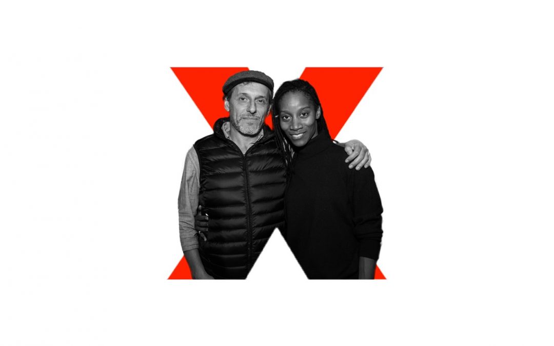 Miguel Ángel Rosales y Yinka Graves